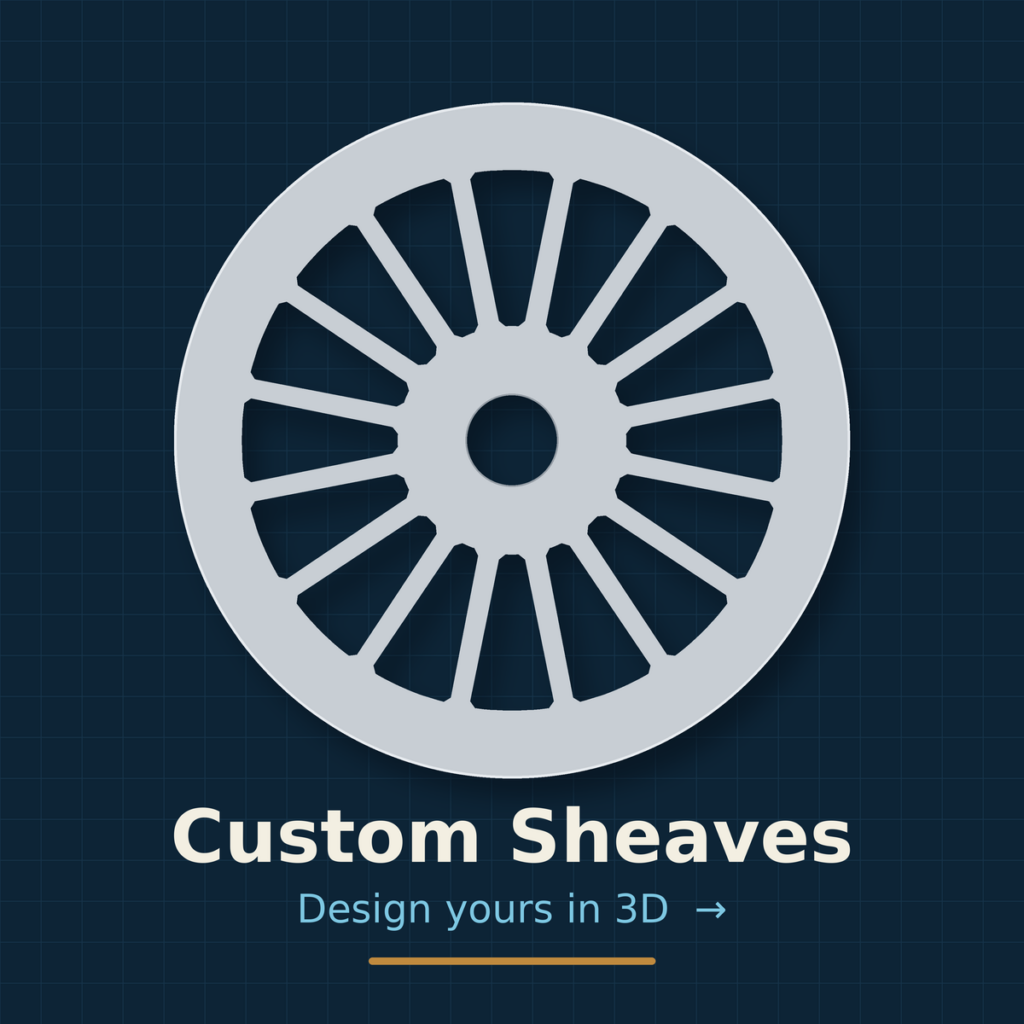 3DFurler Custom Sheaves