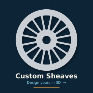 3DFurler Custom Sheaves